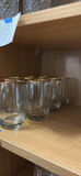 Set of Gold Rim Drinking Glasses - thumbnail 3 of 3