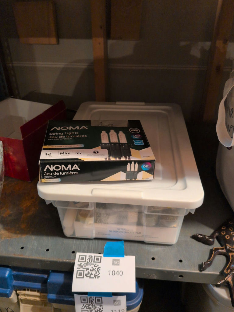 NOMA String Lights and Assorted Candles - image 1 of 7