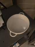 White Ceramic Cookware and Covered Serving Dish - thumbnail 4 of 7
