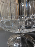 Cut Glass Pedestal Bowl - thumbnail 3 of 4