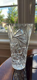 Cut Crystal Vase and Small Glass Vase - thumbnail 2 of 6
