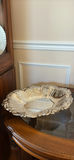 Ornate Silver-Tone Serving Bowl - thumbnail 1 of 4
