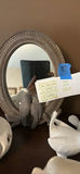 Decorative Bird Figurines and Oval Mirror - thumbnail 4 of 4