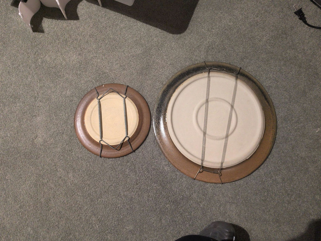 Two Decorative Ceramic Landscape Wall Plates - image 6 of 7