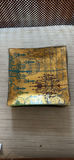 Set of 8 Decorative Glass Square Plates - thumbnail 2 of 4