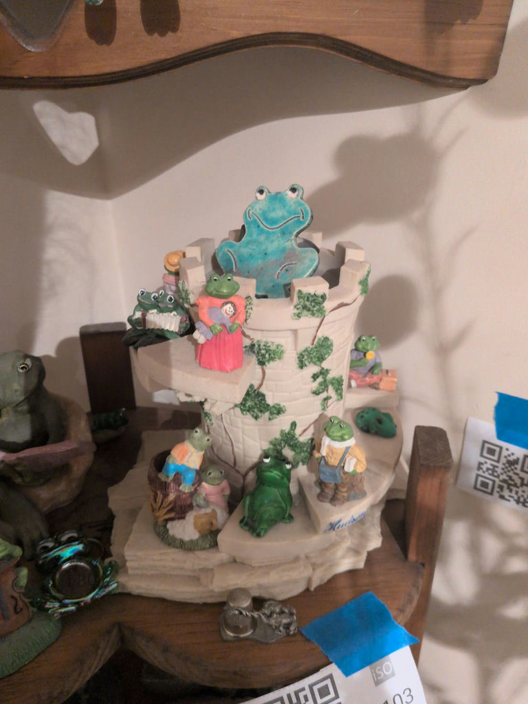 Collection of Frog Figurines and Decorative Items - image 3 of 7