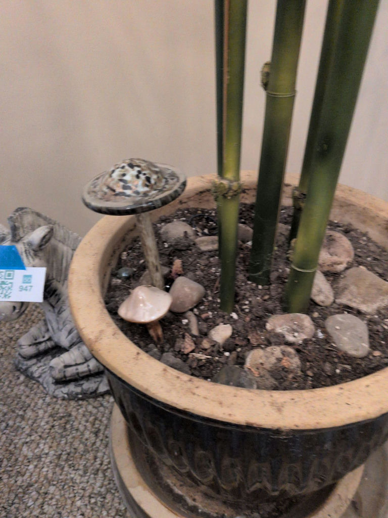 Artificial Bamboo Plant in Decorative Pot - image 3 of 5
