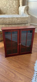 Gunther Mele Wooden Glass Door Storage Cabinet - thumbnail 1 of 5
