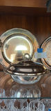 Silver-Tone Covered Serving Bowl - thumbnail 1 of 7