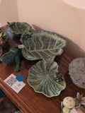 Frog-Themed Ceramic Bowls, Figurines, and Decorative Pieces - thumbnail 3 of 7