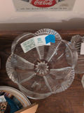Cut Glass Bowl and Small Dish - thumbnail 2 of 5