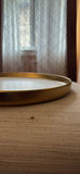 White Serving Tray and Rectangular Platter with Gold Trim - thumbnail 3 of 6