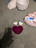 Valentine-Themed Heart Dishes, Plates, Candles, and Decorative Containers - thumbnail 2 of 7