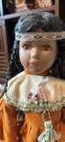 Porcelain Doll in Traditional Style Outfit - thumbnail 2 of 5