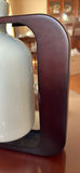 Decorative Ceramic Bottle Vase and Glass Cube Vase - thumbnail 6 of 9