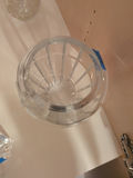 Clear Cut Glass Vase - thumbnail 3 of 4