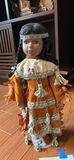 Porcelain Doll in Traditional Style Outfit - thumbnail 1 of 5