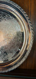 Two Decorative Silver-Tone Serving Trays - thumbnail 5 of 7