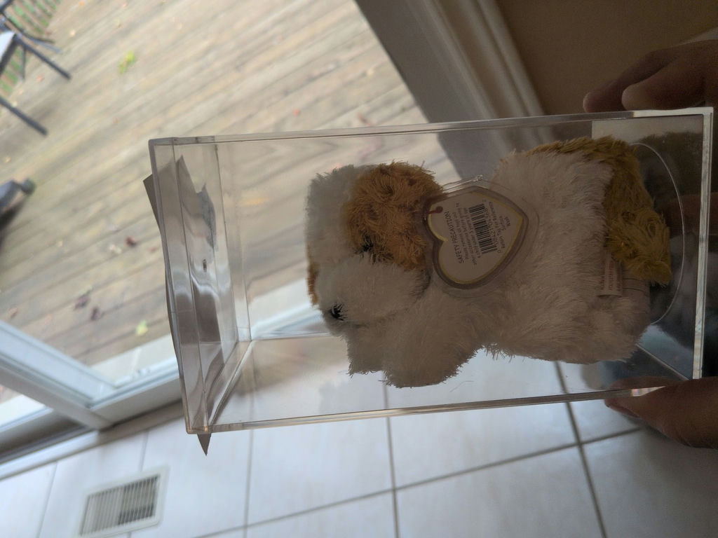 Plush Dog Toy in Clear Display Case - image 2 of 3