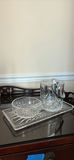 Cut Crystal Serving Tray, Bowl, and Ice Bucket - thumbnail 1 of 10