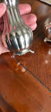 Pewter Cup and Saucer Set, Silver-tone Salt and Pepper Shakers - thumbnail 22 of 24