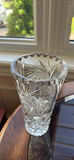 Cut Crystal Vase and Small Glass Vase - thumbnail 3 of 6
