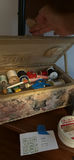 Sewing Basket, Craft Storage Case, and Sewing Supplies - thumbnail 4 of 4