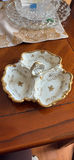 Hammered Bone China Three-Section Serving Dish and Decorative Basket - thumbnail 13 of 18