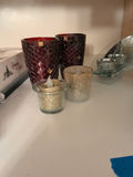Glass Candle Holders and Decorative Candles - thumbnail 5 of 7