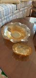 Amber Glass Serving Bowls and Dish Set - thumbnail 10 of 11