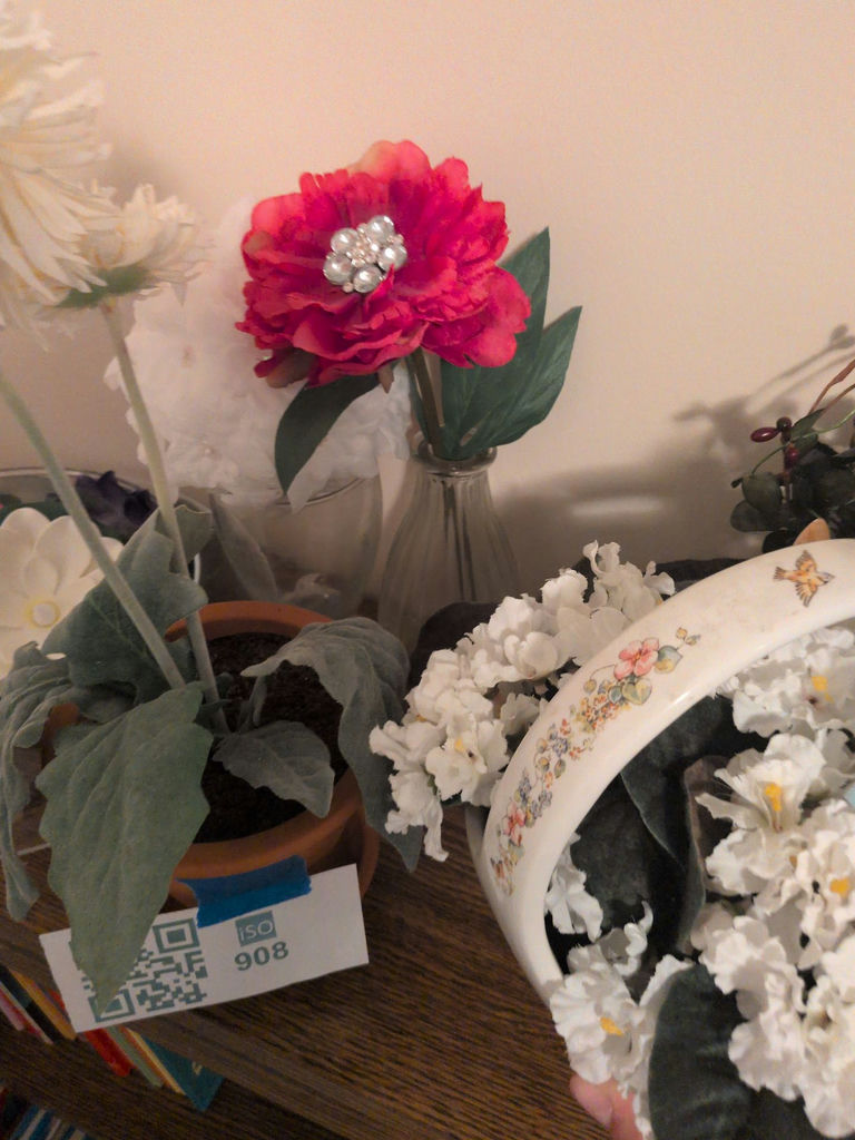 Artificial Flower Arrangements and Decorative Floral Pieces - image 6 of 7