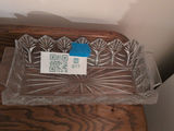 Rectangular Cut Glass Serving Tray - thumbnail 2 of 3