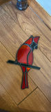 Cardinal-Themed Decor Items and Purple Glass Vase - thumbnail 2 of 11