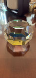 Faceted Crystal Glass Decorative Paperweight - thumbnail 1 of 5