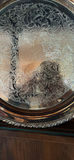 Two Decorative Silver-Tone Serving Trays - thumbnail 6 of 7