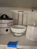 Ceramic Kitchen Canisters and Bowl Holder - thumbnail 4 of 5