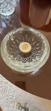 Cut Glass Candle Holder - thumbnail 1 of 3