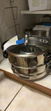 Lagostina Stainless Steel Steamer Pot Set - thumbnail 1 of 4