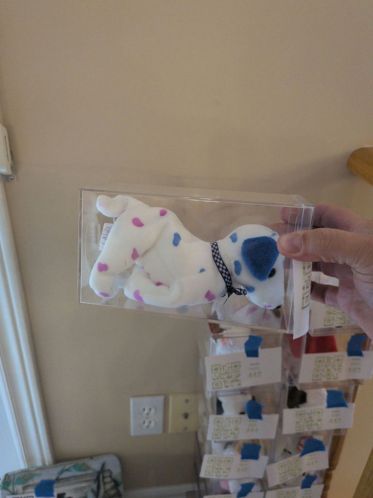 TY Beanie Baby Plush Toy in Display Case - image 2 of 3
