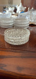 2 Sets of Clear Pressed Glass Coasters, Pimpernel Christmas Coasters - thumbnail 6 of 14