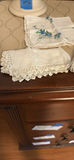 Decorative Bust Sculpture and Assorted Lace Handkerchiefs - thumbnail 3 of 5