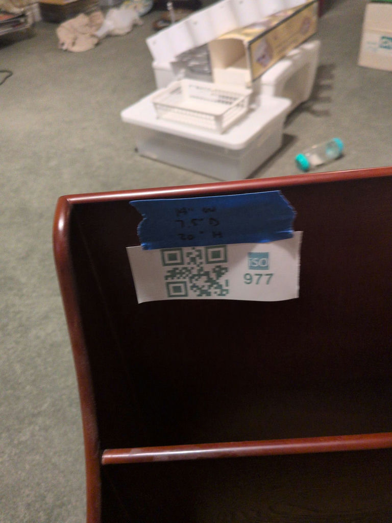 Wooden Magazine Rack - image 4 of 4