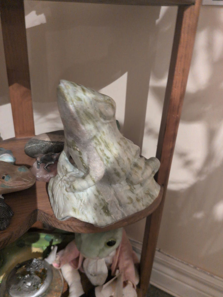 Assorted Frog Decorative Figurines - image 4 of 5