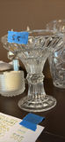 Cut Glass Pedestal Bowl and Vase - thumbnail 2 of 5
