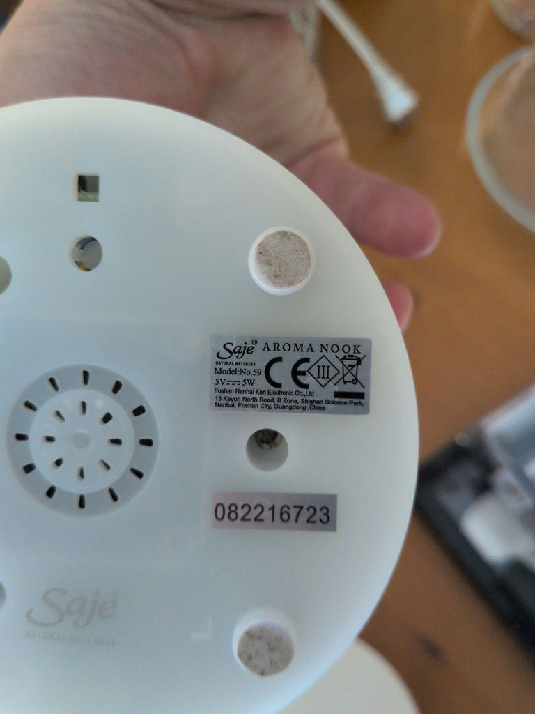 Saje Aroma Nook Essential Oil Diffuser - image 4 of 4