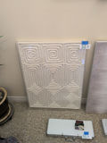 Framed Abstract Textured Wall Art Panel - thumbnail 2 of 5