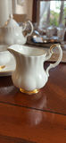 Royal Albert Bone China Val D'Or Creamer, Sugar Bowl, and Tray - thumbnail 6 of 10