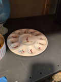 Blue Decorative Egg Sculpture and Egg Tray - thumbnail 2 of 8