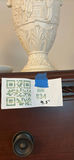 White Decorative Urn Vase and Bird Ring Holder Dish - thumbnail 5 of 5