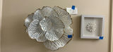 Metal Floral Wall Sculpture and Framed Flower Wall Art - thumbnail 2 of 5